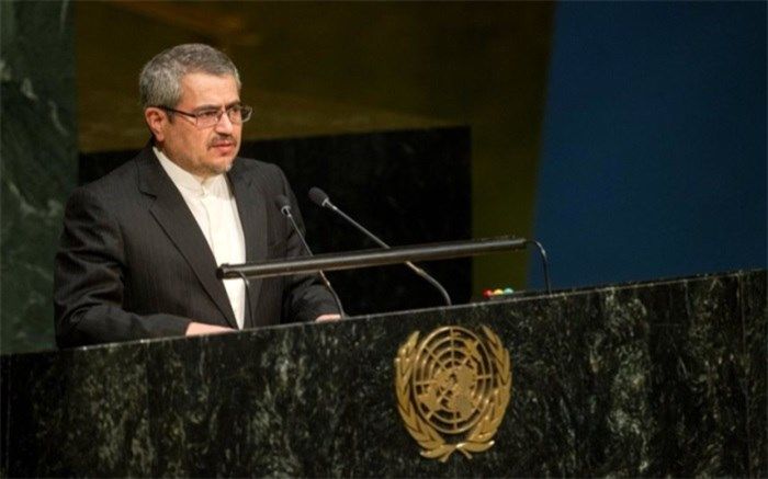 سفیر ایران جهان را به اجرای رای دادگاه لاهه فرا خواند
