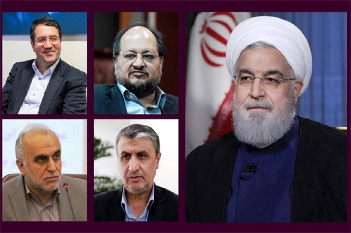 4 وزیر روحانی از بهارستان رأی اعتماد گرفتند