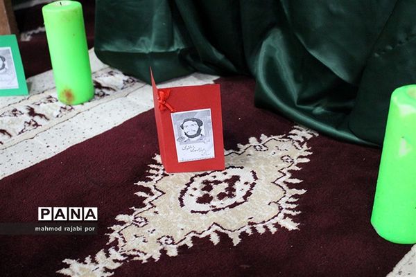 مراسم زیارت عاشورا هیئت محبین علی اکبر پیشتازان سازمان دانش‌آموزی استان کرمان
