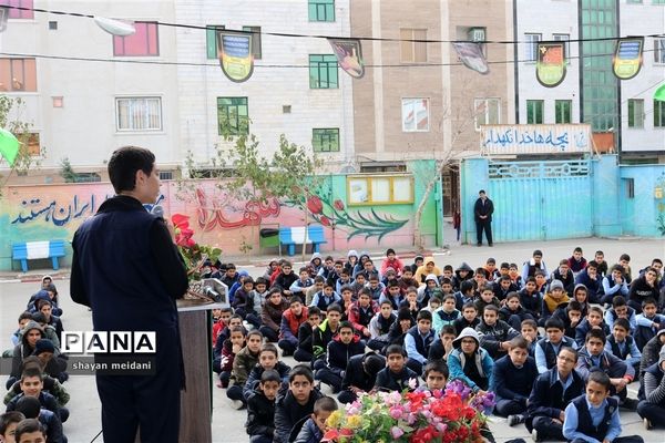 مراسم عزاداری اربعین حسینی در آموزشگاه هیات امنایی فرنو شهرستان قدس