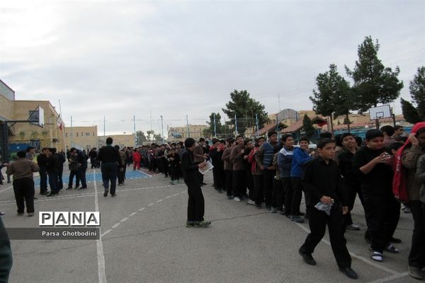 اربعین حسینی در دبیرستان پسرانه نمونه شهید مرشد