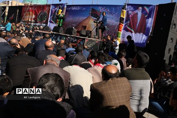 اجتماع عظیم جاماندگان اربعین در سمنان