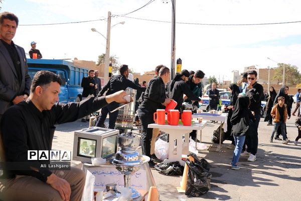 اجتماع عظیم جاماندگان اربعین در سمنان