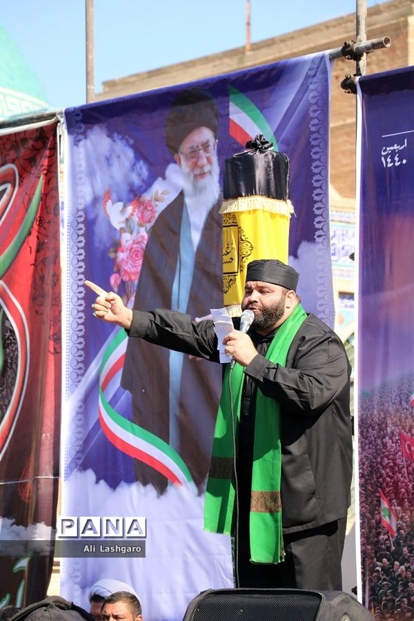 اجتماع عظیم جاماندگان اربعین در سمنان