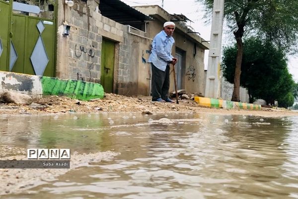 بارش نخستین باران پاییزی در گله دار