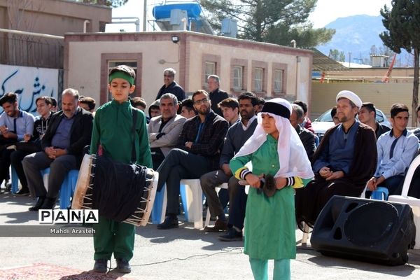 مراسم عزاداری و تعزیه خوانی در هنرستان البرز خراسان جنوبی