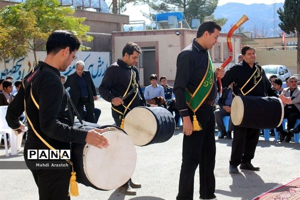 مراسم عزاداری و تعزیه خوانی در هنرستان البرز خراسان جنوبی