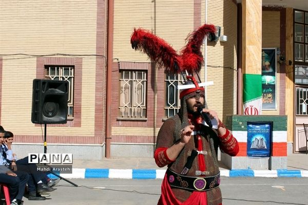 مراسم عزاداری و تعزیه خوانی در هنرستان البرز خراسان جنوبی