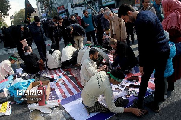 مراسم راهپیمایی ۱۳ آبان در تهران - 2