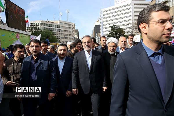مراسم راهپیمایی ۱۳ آبان در تهران - 2
