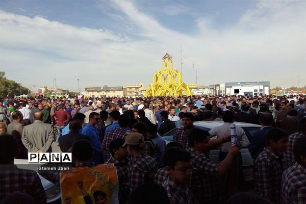 یوم اللّٰه 13 آبان در لامرد فارس