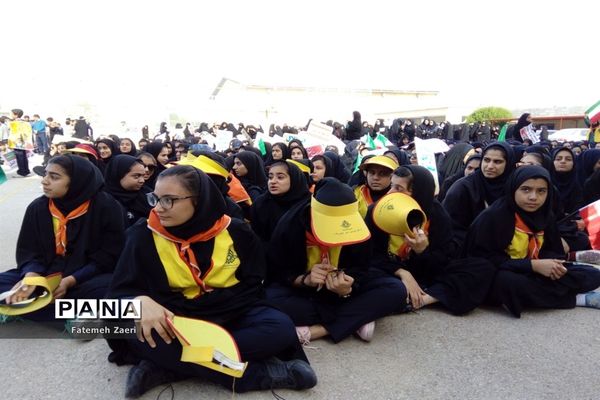 یوم اللّٰه 13 آبان در لامرد فارس