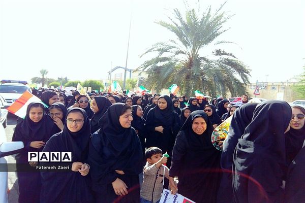 یوم اللّٰه 13 آبان در لامرد فارس