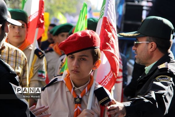 راهپیمایی 13 آبان در خراسان شمالی