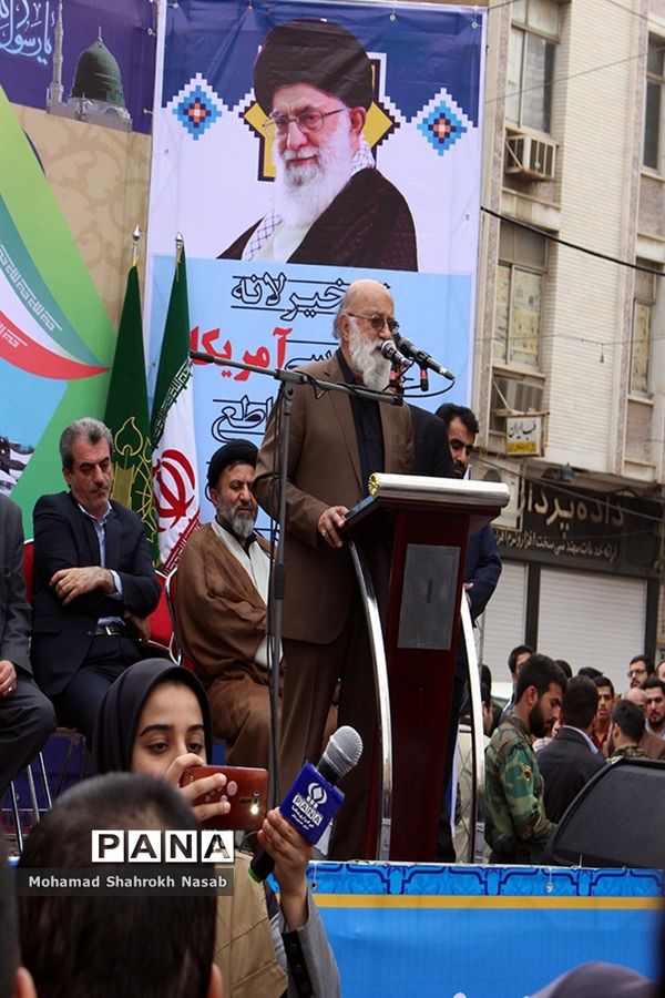 مراسم راهپیمایی ۱۳ آبان در اهواز