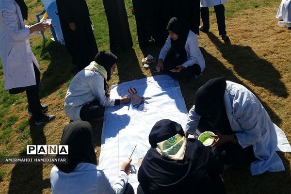 راهپیمایی پرشور استکبار ستیزی 13 آبان در شهرستان فردوس
