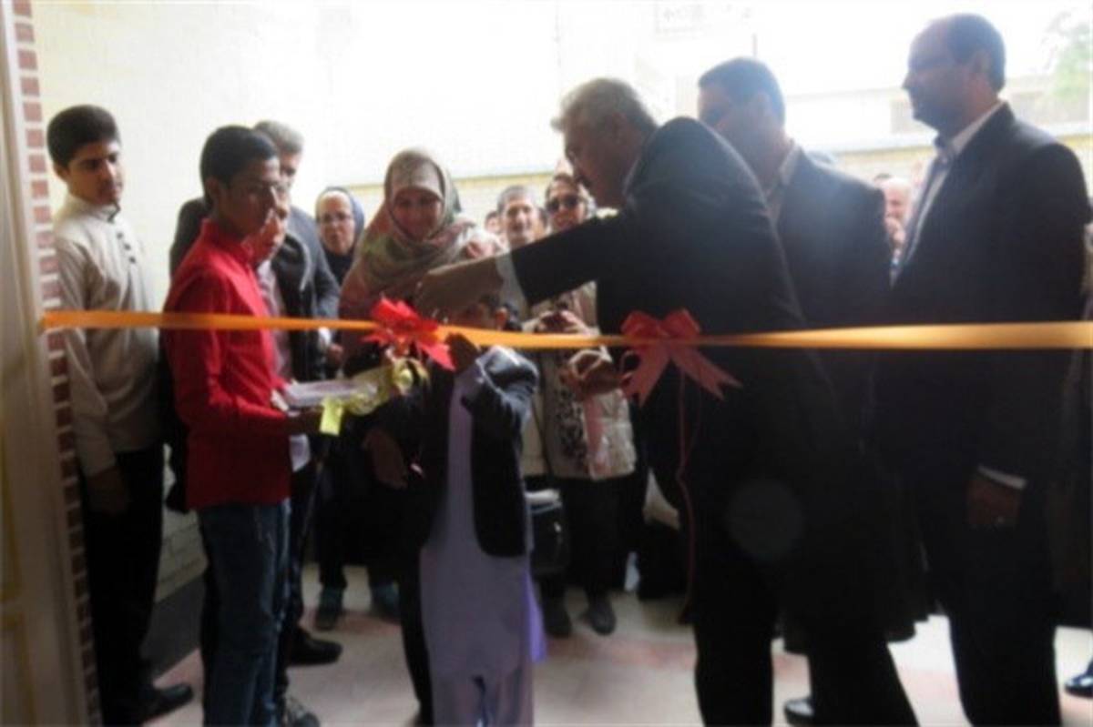 افتتاح  مدرسه 6 کلاسه به همت خیران در هامون