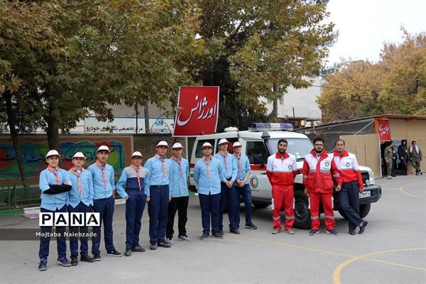 رزمایش و مانور میدانی پدافند غیرعامل
