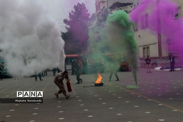 رزمایش و مانور میدانی پدافند غیرعامل
