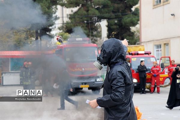 رزمایش و مانور میدانی پدافند غیرعامل