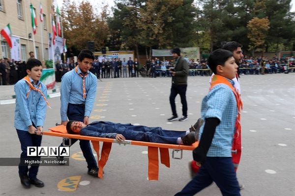 رزمایش و مانور میدانی پدافند غیرعامل