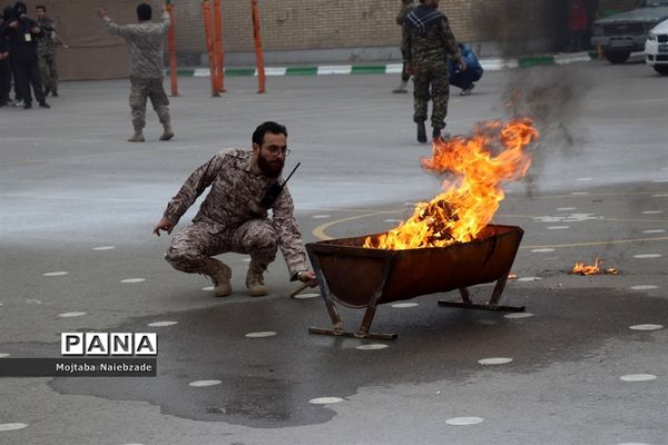 رزمایش و مانور میدانی پدافند غیرعامل