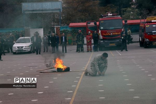 رزمایش و مانور میدانی پدافند غیرعامل