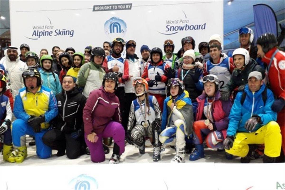 جام جهانی اسکی معلولان؛ مدال طلای مارپیچ کوچک به نماینده ایران رسید