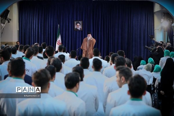 دیدار مدال‌آوران کاروان ورزشی ایران در بازی‌های پاراآسیایی اندونزی با مقام معظم رهبری