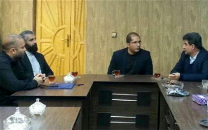 نشست  شهردارفشافویه با رئیس اداره ورزش وجوانان شهر ری