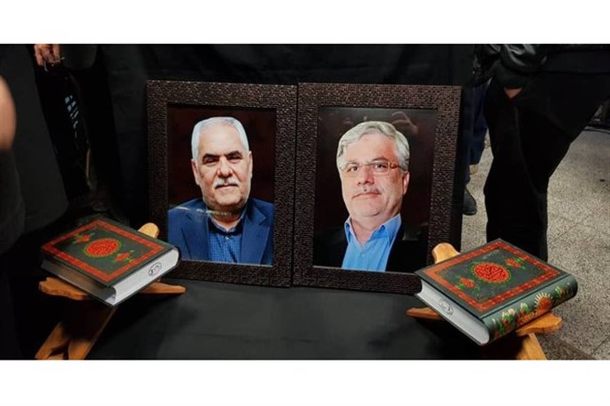 پیکر نوربخش و تاج‌الدین  در بیمارستان میلاد تهران تشییع شد