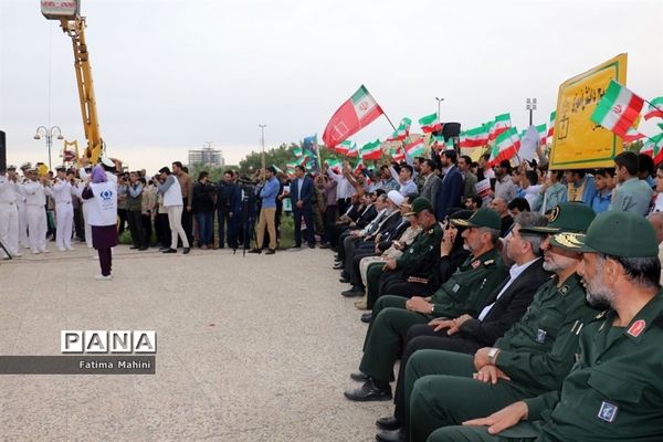 راهپیمایی  روز 13 آبان در بوشهر-3