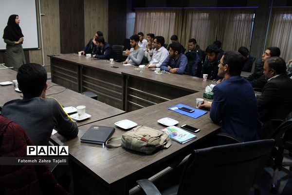 بازدید دانشجویان دانشگاه فرهنگیان از سازمان دانش‌آموزی استان سمنان