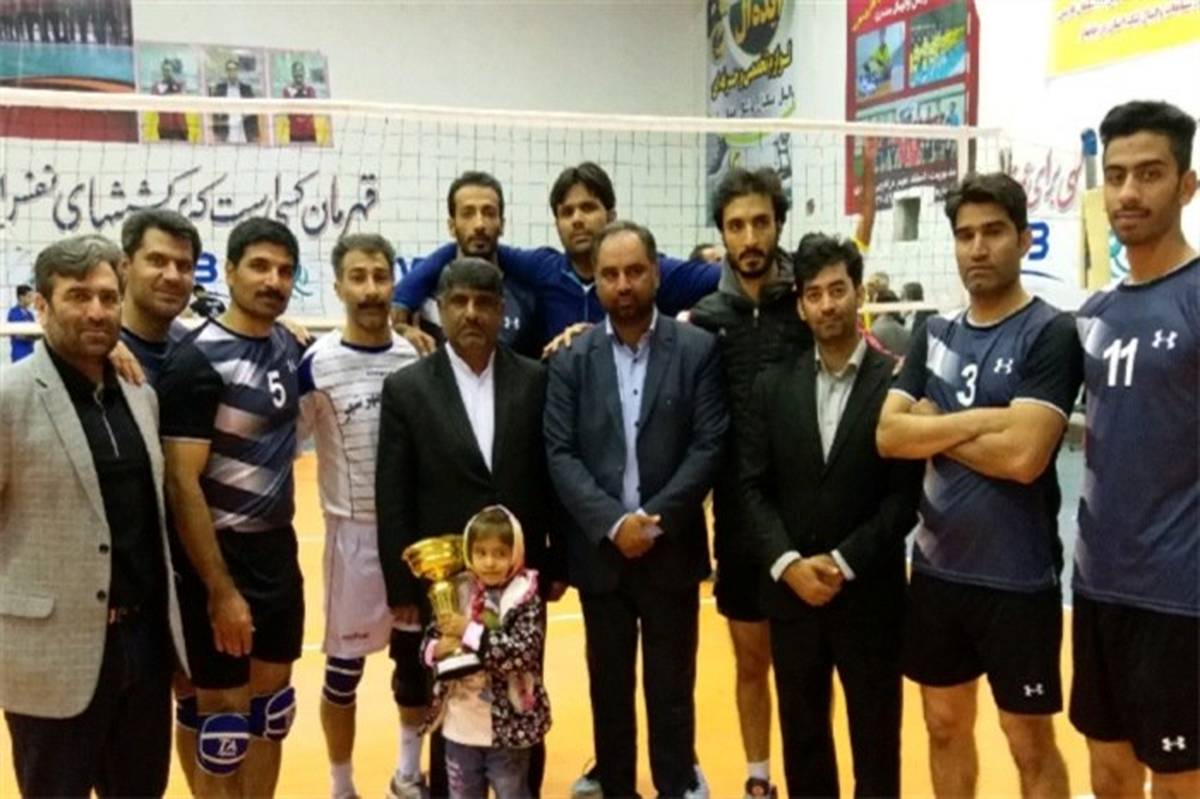 پایان مسابقات والیبال کارکنان دولت با قهرمانی تیم آموزش و پرورش