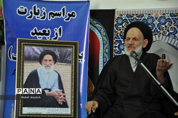 مراسم سومین سالگرد ابوالشهیدآیت الله سید احمد عبادی در مسجد جامع شهر خوسف
