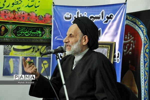 مراسم سومین سالگرد ابوالشهیدآیت الله سید احمد عبادی در مسجد جامع شهر خوسف