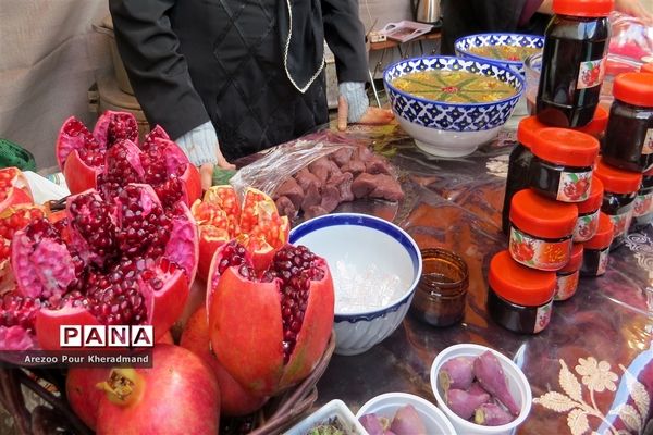 برگزاری جشنواره انار در باغ صدری شهرستان تفت در یزد