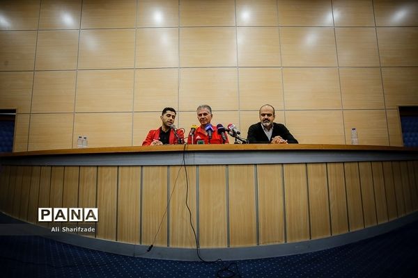 نشست خبری سرمربی تیم ملی فوتبال ایران