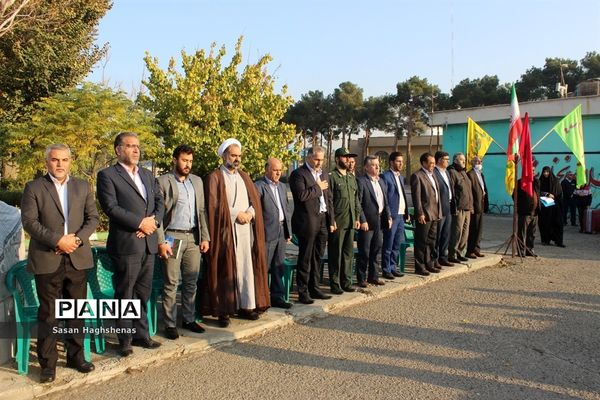 اعزام دختران دانش‌آموز شهرستان اسلامشهر به سرزمین‌های ایثار و شهادت