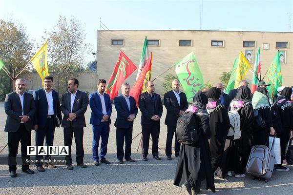اعزام دختران دانش‌آموز شهرستان اسلامشهر به سرزمین‌های ایثار و شهادت