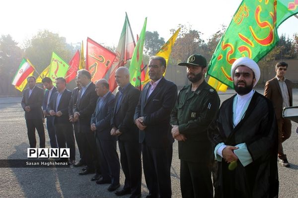 اعزام دختران دانش‌آموز شهرستان اسلامشهر به سرزمین‌های ایثار و شهادت