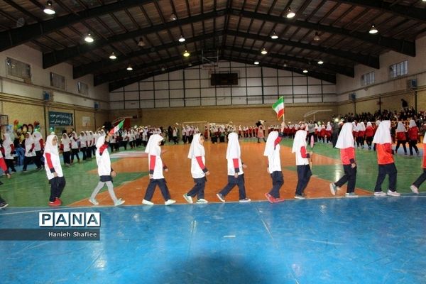 المپیاد ورزشی درون مدرسه‌ای دبستان علامه حلی دختران دوره دوم