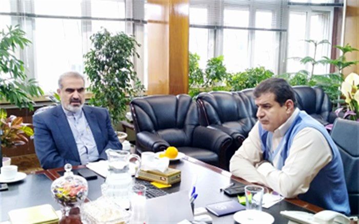 دیدار مدیرمنطقه 16  با مدیرکل آموزش و پرورش شهر تهران