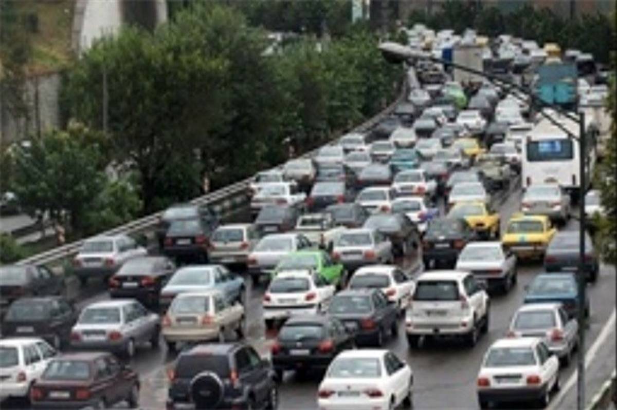 آخرین وضع ترافیک معابر بزرگراهی شهر تهران