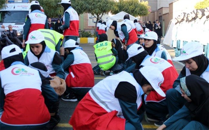 بیستمین مانور سراسری زلزله و ایمنی در مدارس استان البرز آغاز شد