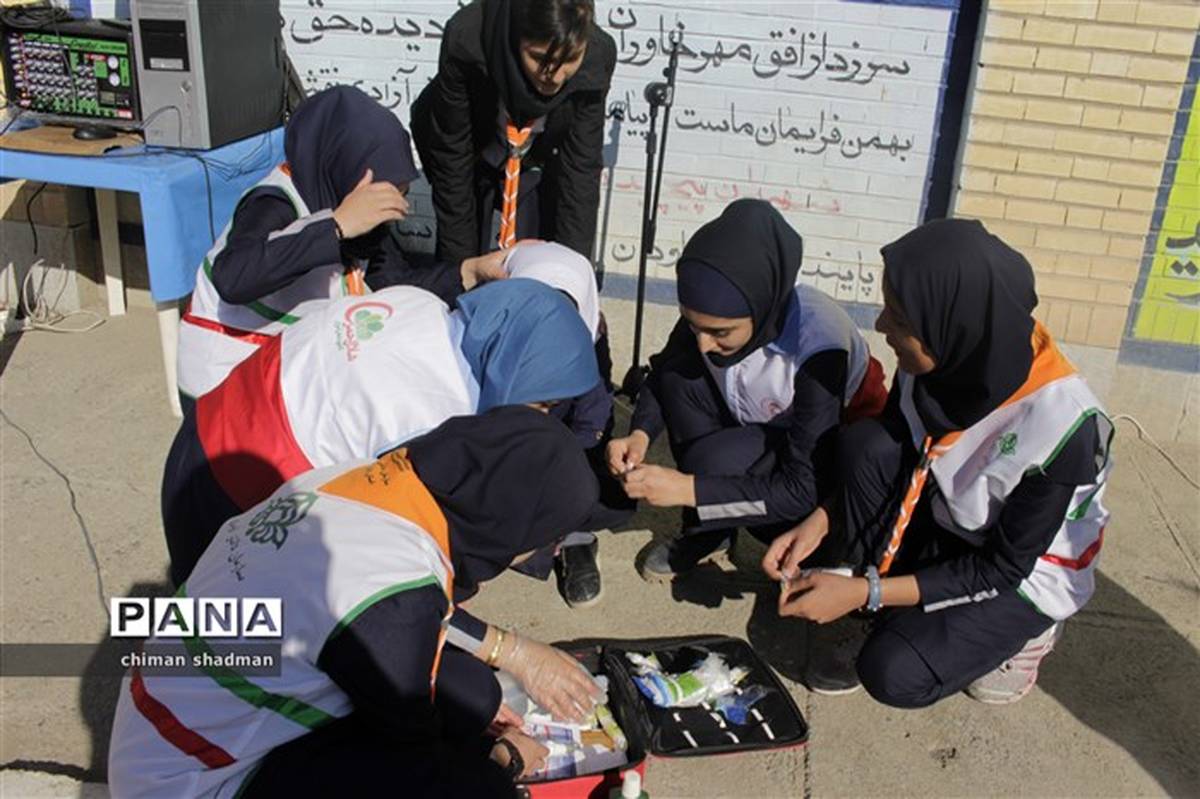 بیستمین مانور سراسری زلزله و ایمنی در مدارس استان کردستان برگزار شد