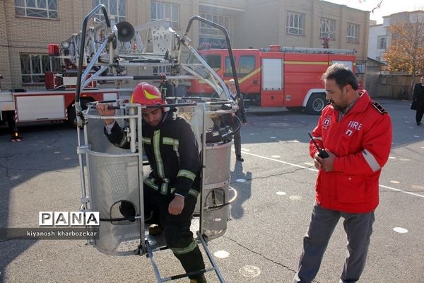 بیستمین مانور سراسری زلزله در ارومیه