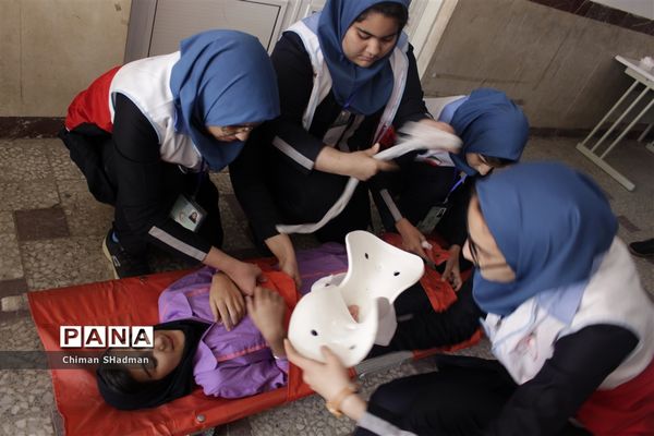 بیستمین مانور سراسری زلزله و ایمنی در کردستان