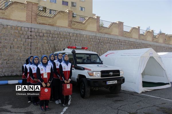بیستمین مانور سراسری زلزله و ایمنی در کردستان