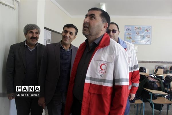 بیستمین مانور سراسری زلزله و ایمنی در کردستان